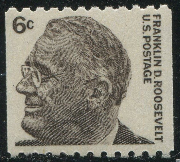 1298 6c Franklin D. Roosevelt Coil Mint NH OG VF
