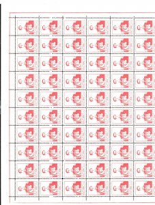 IRA SC #1024 Full Sheet/100 MNH 1956 10d/M R Shah Pahlavi CV $200.00