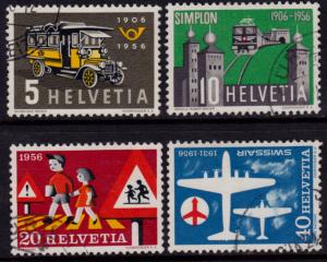 Switzerland 355-358 Used
