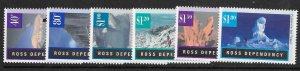 ROSS DEPENDENCY SG38/43 1996 ANTARCTIC LANDSCAPES MNH (r)