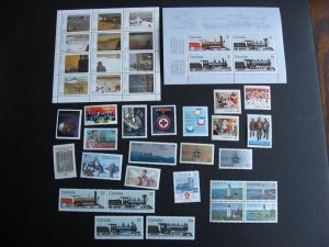 Canada 1984 annual souvenir collection MNH stamps, no book only pictured stamps