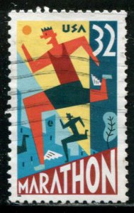 3067 US 32c Marathon, used