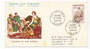 D150186 Paintings Art Corinne au Cap Misène FDC France