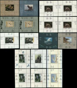 Canada QUEBEC Wildlife Habitat Conservation Stamps Label Sheet Collection Mint