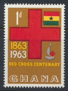 Ghana  SG 307  SC# 139 MH Red Cross  1963 see scan