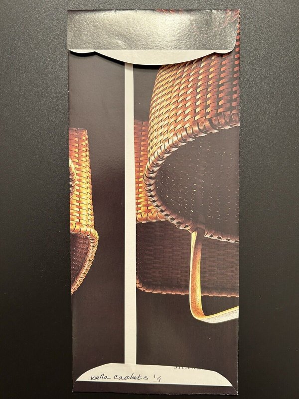 2024 Shakers Design Handcrafted Cachet FDC 8.75 x 4 Baskets