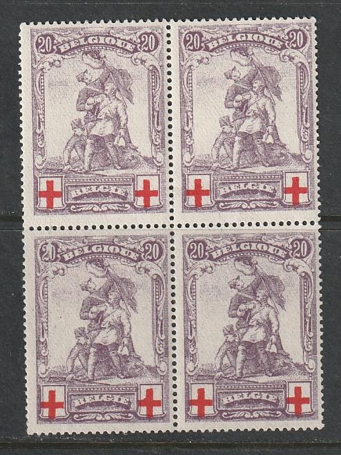 B30 Belgium Semi-Postal Mint OGNH