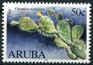 Aruba Sc#170 MNH, 50c multi, Cacti (1999)