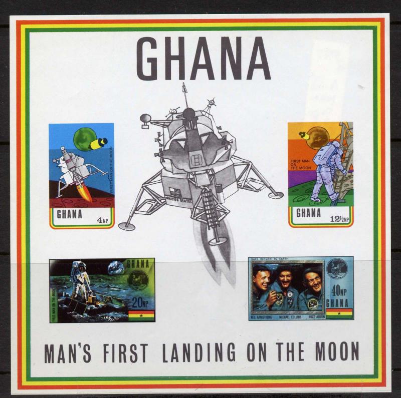 Ghana 389a MNH Space, Moon Landing