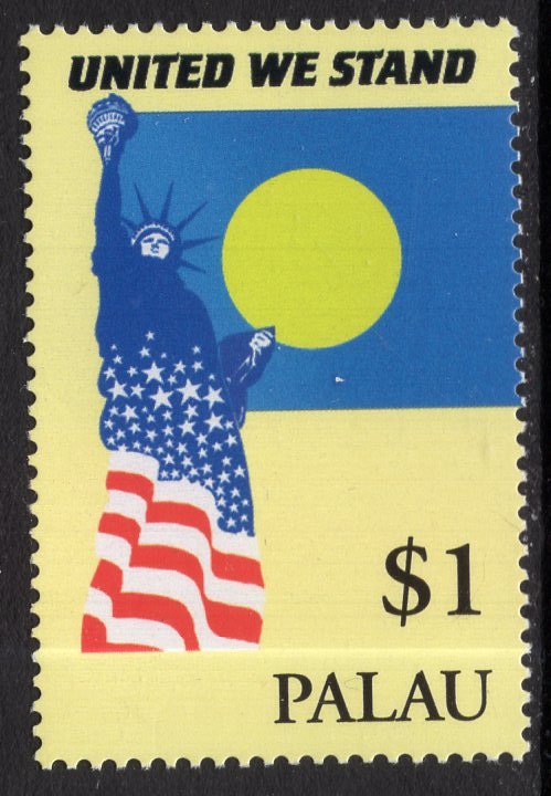 Palau 645 United We Stand Statue of Liberty MNH VF