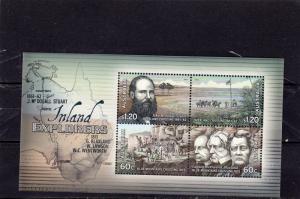 Australia Inland Ixplorers MNH M/s