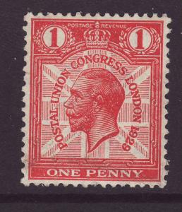 1929 GB 1d PUC U/M