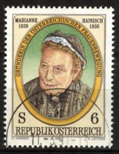 Austria 1989 Marianne Hainisch Politician Mi. 1946 Used