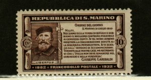 San Marino #143 MH CV$10.00