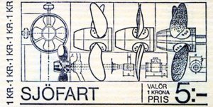 1974 Merchant Ships. Booklet.