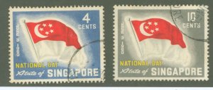 Singapore #49-50 Used Multiple