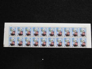 US - SCOTT# 2998 - PLATE # STRIP 20 - MNH - CAT VAL $60.00