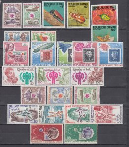 J45768 JL stamps 8 mali mnh sets all different lot nice condition