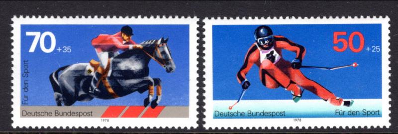 Germany B547-B548 Sports MNH VF