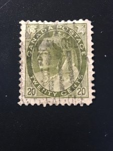 Canada, Scott 84, Used, Hinge REm
