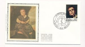 D86890 Paintings Velazquez FDC Silk Cachet Belgium