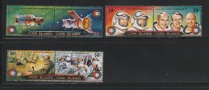 Cook Islands 427-429 Set MNH Space (B)