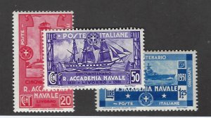 Italy SC#265-267 Mint F-VF SCV$41.50...Fill a Great Spot!