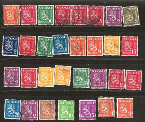 FINLAND USED STAMP LOT #3