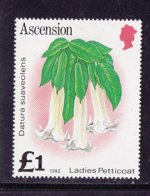 Ascension # 287, Ladies Petticoat (Flower), Mint NH 1/2 Cat