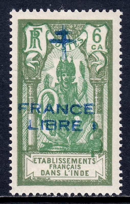 French India - Scott #159 - MH - SCV $3.25