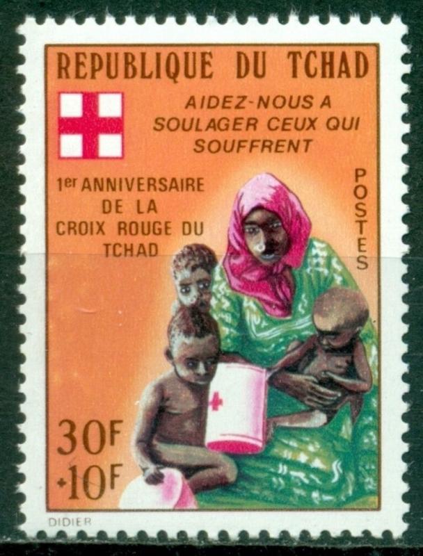 Chad Scott B3 MNH Red Cross of Chad $$