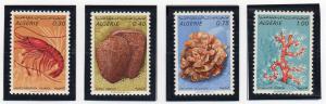Algeria 435-38 - Mint-NH - Marine Creatures (4v - Cpt) (1970) (cv $5.95)