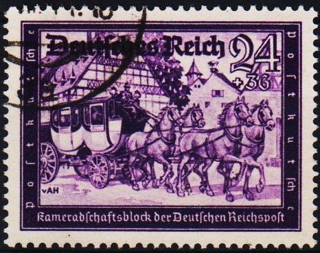 Germany. 1941 24pf+36pf S.G.766. Fine Used