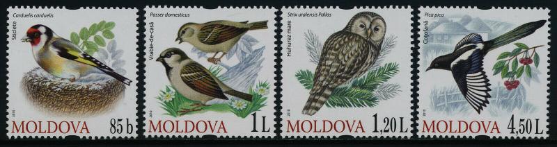 Moldova 669-72 MNH Birds