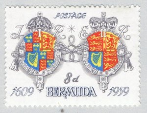 Bermuda 172 Unused Arms 1 1959 (BP64414)