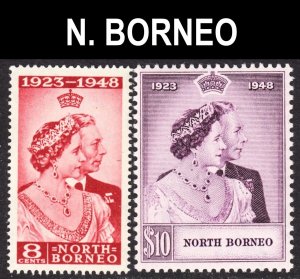 North Borneo Scott 238-39 complete set VF mint OG VLH.  FREE...