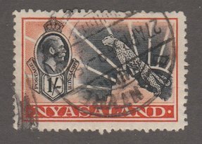Nyasaland Protectorate Scott #46 Stamp - Used Single - XYZ