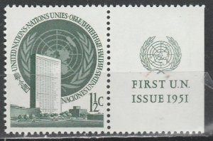 United Nations   no. 2      (N*)    1951