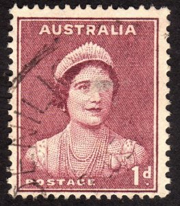 1941, Australia 1p Used, Sc 181