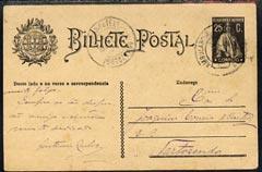 Portugal 1921 Ceres Postal stationery card used