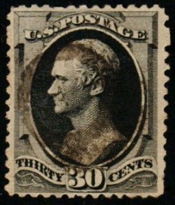 SC# 190 - (30c) - Hamilton, black, perf 12 - USED single.