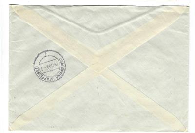 1959 Austria To Germany Registered Cover - Grand Opening Business Cover (OO171)