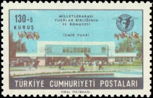 Turkey #B117-B119, Complete Set(3), 1966, Never Hinged