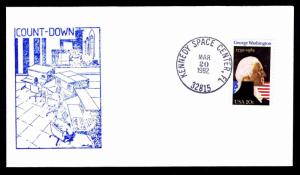 1982 COUNTDOWN TO LAUNCH COLUMBIA STS-3 - KENNEDY SPACE - U.S. #1952 (ESP#2605)