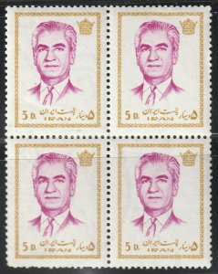 Persian/Iran stamp, Scott# 1650, MNH, block of four, #HK-20