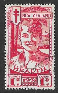 New Zealand  B3 1931 1 d semi postal  VF Used