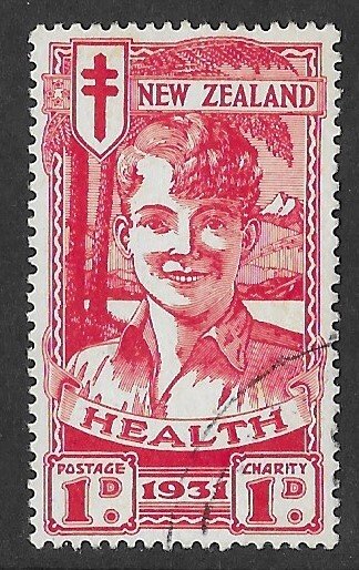 New Zealand  B3 1931 1 d semi postal  VF Used