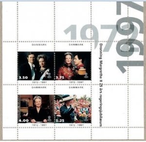 Denmark 1997 #1066a MNH. Royalty
