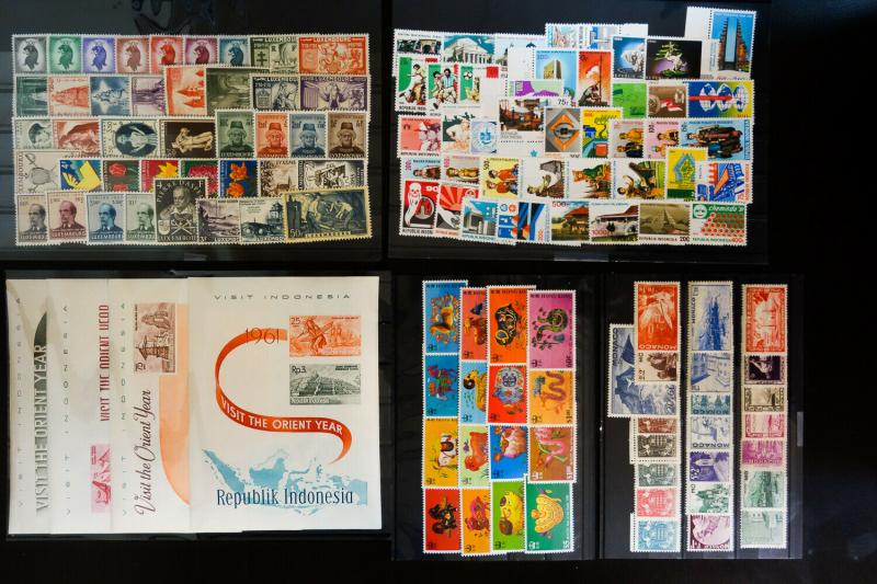 Worldwide 1950s to 2000s Better Lot Mint Stamp Variety Collection