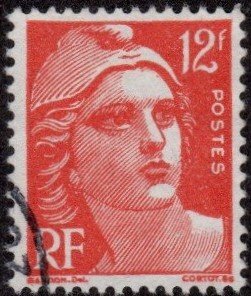 France 652 - Used - 12fr Marianne (1951)